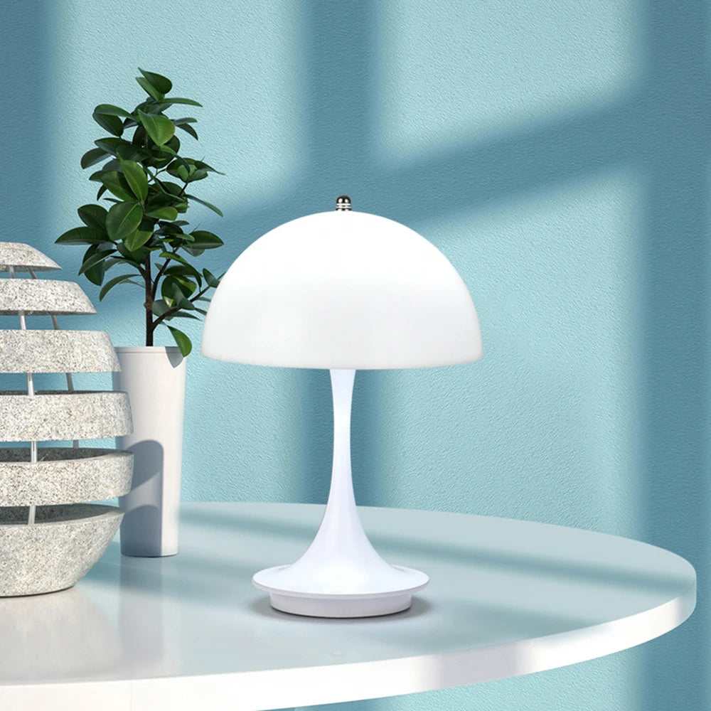Lámpara de Mesa LED en Forma de Hongo