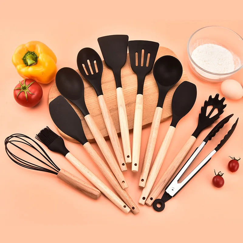 Silicone Kitchen Utensils Master