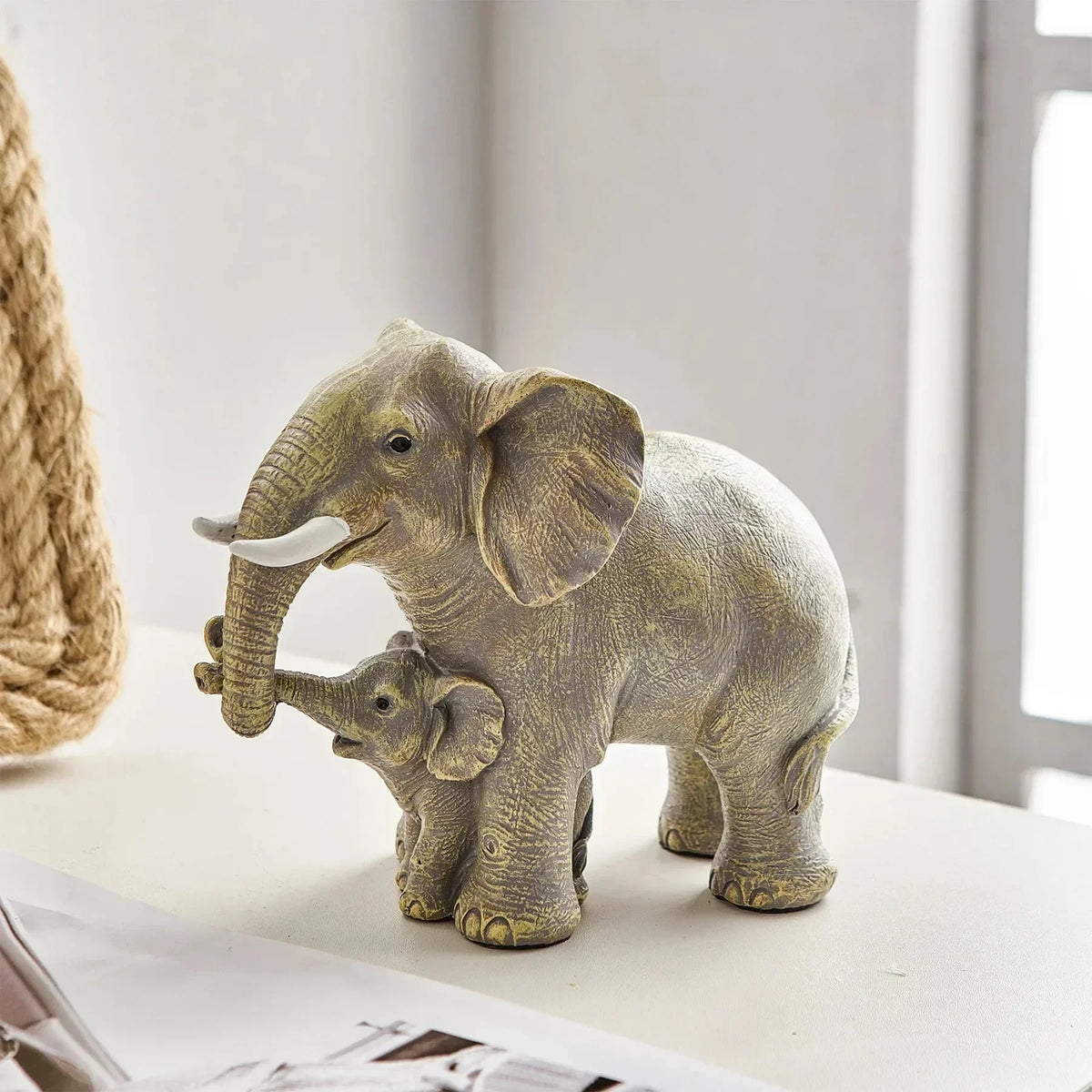 Feng Shui Elegance Elephant Statue