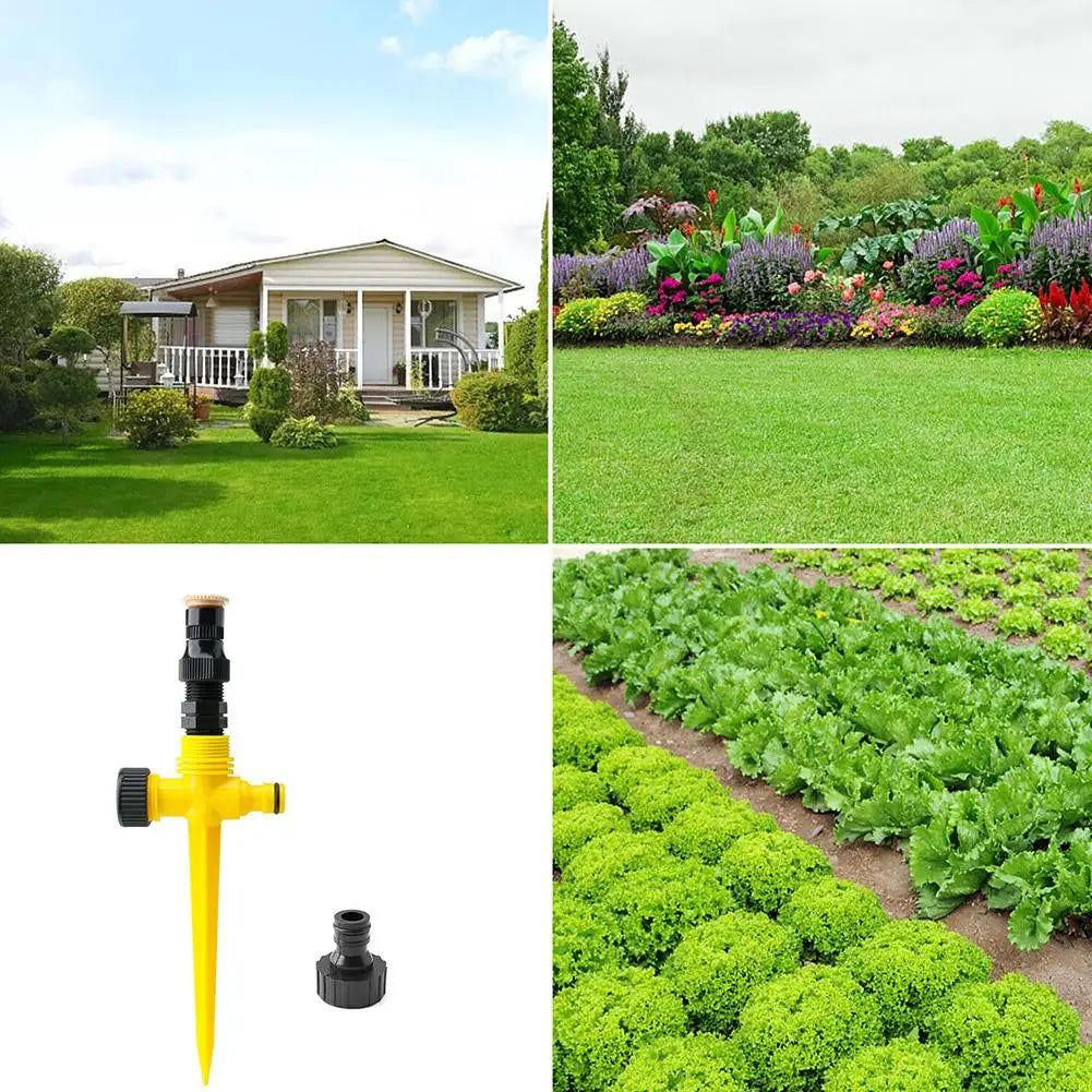 Garden Sprinkler with 360° Rotation