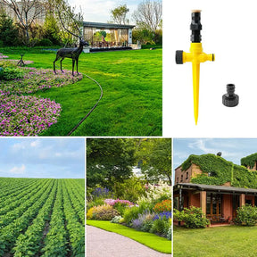 Garden Sprinkler with 360° Rotation